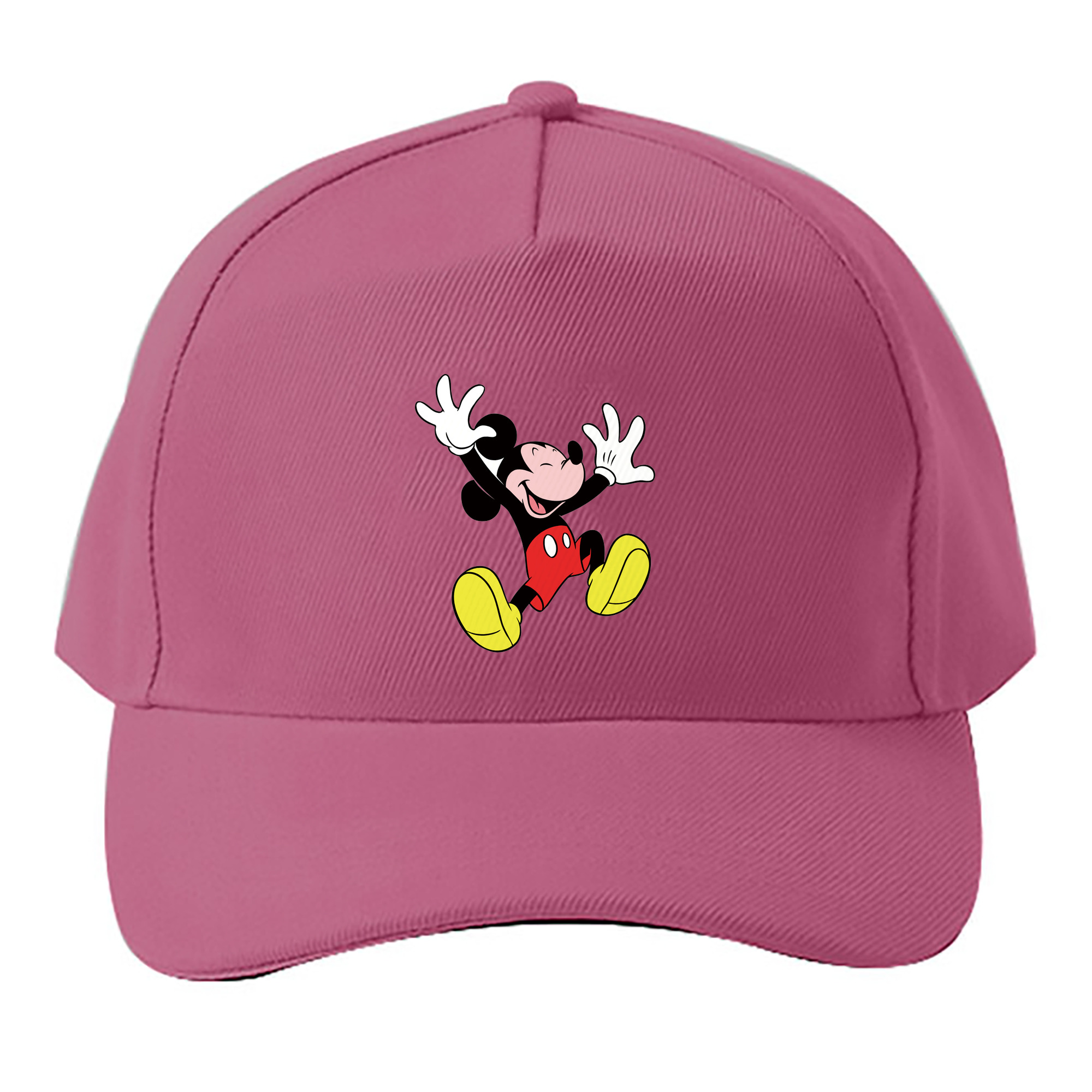 （画像用） ミッキーマウス Mickey Mouse ベースボールキャップ 綿100％ 男女兼用 帽子 スポーツ